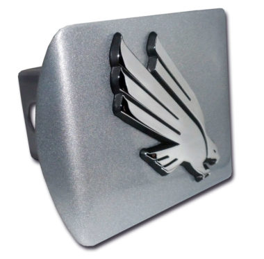 University of North Texas Eagle Brushed Hitch Cover