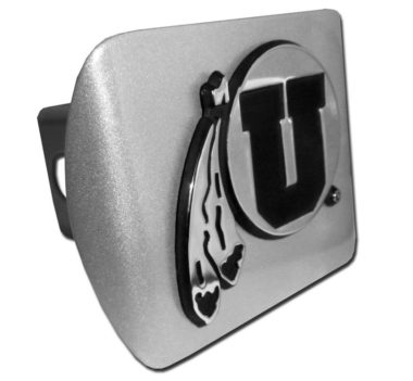 Utah Feathers Brushed Hitch Cover image