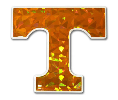 University of Tennessee Orange 3D Reflective Decal