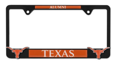University of Texas Alumni Black 3D License Plate Frame