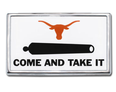 University of Texas Cannon Chrome Emblem