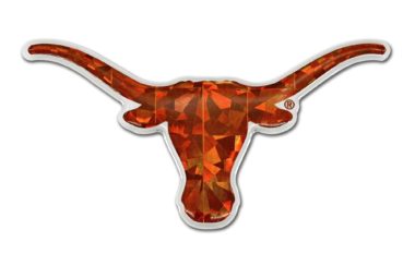 University of Texas Longhorn Orange 3D Reflective Decal