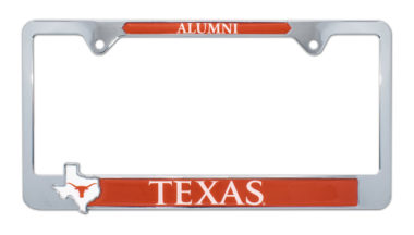 University of Texas Alumni Texas 3D License Plate Frame image