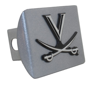 University of Virginia Brushed Hitch Cover