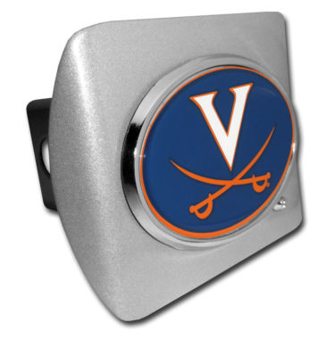 University of Virginia Navy Brushed Hitch Cover