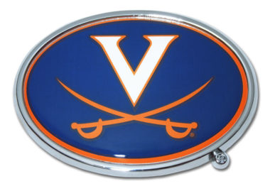 University of Virginia Navy Chrome Emblem