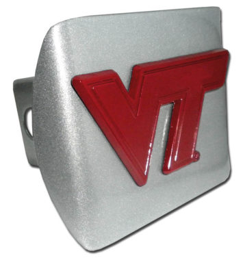 Virginia Tech Maroon Brushed Hitch Cover image