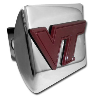 Virginia Tech Maroon Chrome Hitch Cover image