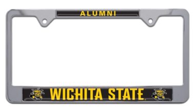 Wichita State Alumni License Plate Frame