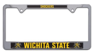 Wichita State Shockers License Plate Frame image