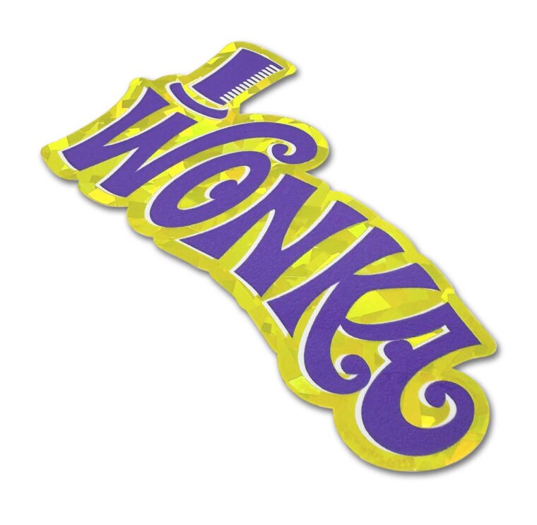 Willy Wonka Reflective Decal
