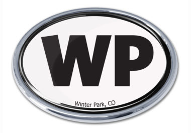 Winter Park White Chrome Emblem image