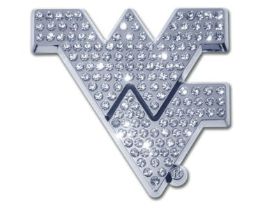 West Virginia University Crystal Chrome Emblem image