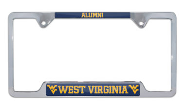 West Virginia Alumni License Plate Frame image