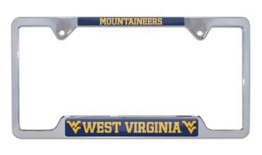 West Virginia Mountaineers License Plate Frame image