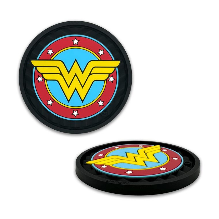 Wonder Woman Silicone Car Coasters