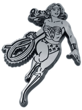Wonder Woman Figurine Chrome Emblem