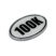 100K Ultra Marathon Chrome Emblem Minis image 6