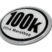 Ultra Marathon 100 k Chrome Emblem image 3