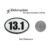 13.1 Half Marathon Chrome Emblem Minis image 2