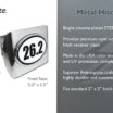26.2 Marathon Chrome Hitch Cover image 3