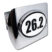 26.2 Marathon Emblem Chrome Hitch Cover image 1