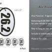 26.2 Marathon Air Freshener 6-Pack image 3