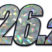 26.2 Marathon Silver Reflective Decal image 1