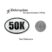 50K Ultra Marathon Chrome Emblem Minis image 2