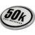 Ultra Marathon 50 k Chrome Emblem image 3