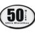 50 Miles Ultra Marathon 3D Decal 2-Pack image 5