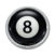 Magic 8 Ball Large Emblem image 1