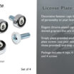 Magic 8 Ball License Plate Frame Screws image 5