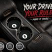 8 Ball Silicone Car Coasters image 2