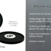 8 Ball Silicone Car Coasters image 3