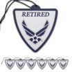 Air Force Retired Shield Air Freshener 6-Pack image 3