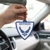 Air Force Retired Shield Air Freshener 6-Pack image 6