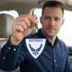 Air Force Retired Shield Air Freshener 6-Pack image 4