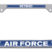 Full-Color Air Force Retired License Plate Frame image 1