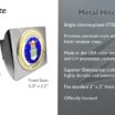 Air Force Seal Chrome Hitch Cover image 3