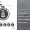 Air Force Seal Air Freshener 6-Pack image 4