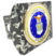 Air Force Seal Urban Camo Hitch Cover image 1