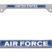 Full-Color US Air Force License Plate Frame image 1