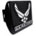 Air Force Wings Emblem on Black Hitch Cover image 1