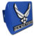 Air Force Wings Blue Hitch Cover image 1