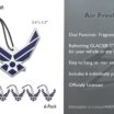 Air Force Wings Air Freshener 6-Pack image 6