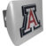 Arizona Emblem (w/ Color) Brushed Hitch Cover image 1