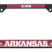 Arkansas Alumni Black License Plate Frame image 1