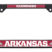 Arkansas Razorbacks Black License Plate Frame image 1