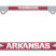 Arkansas Razorbacks License Plate Frame image 1